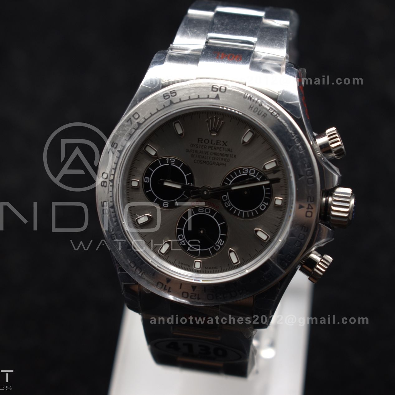 Daytona 116509 QF 1:1 Best Edition Grey Dial on SS Bracelet SA4130